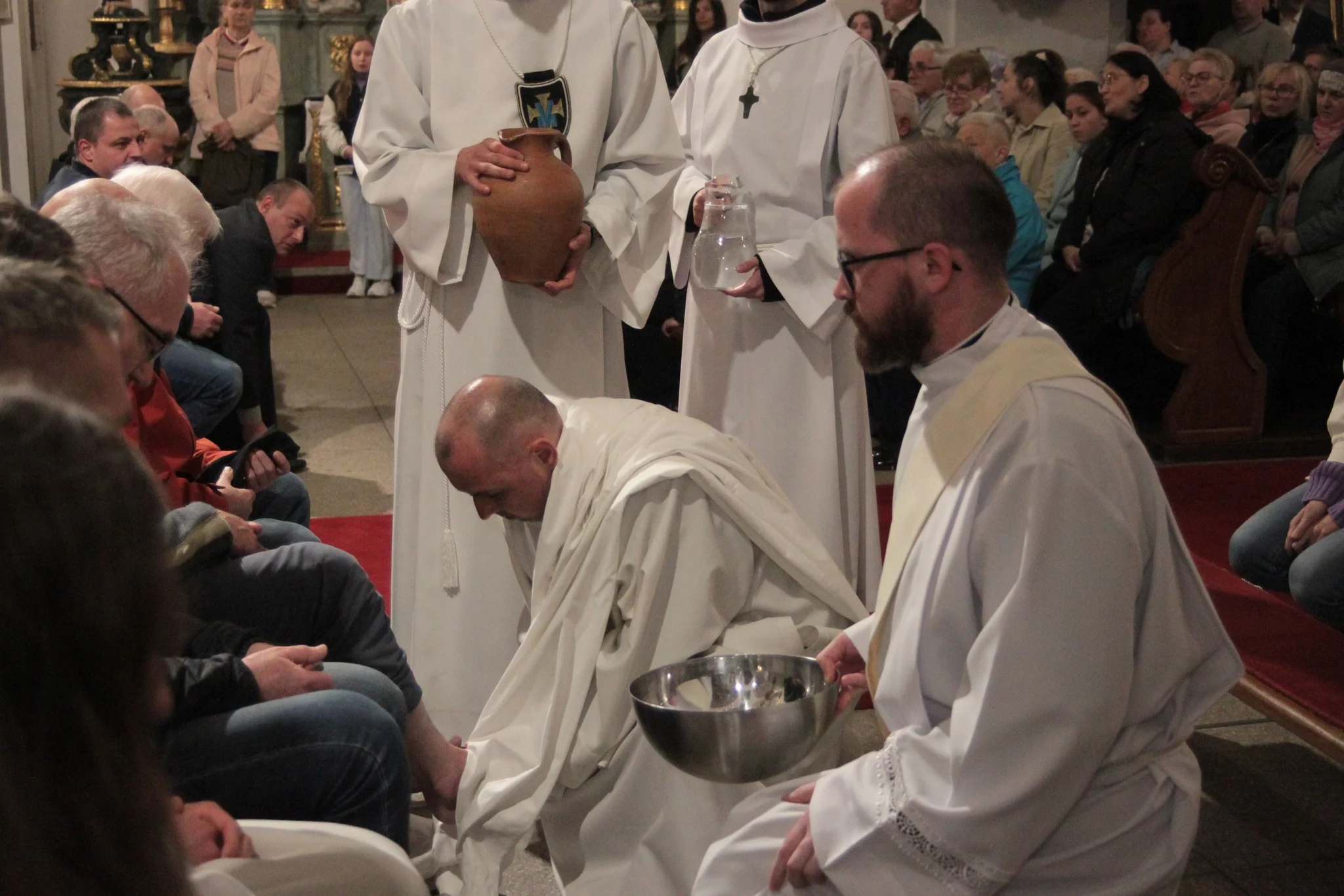 Liturgia Wielkiego Czwartku w naszej parafii