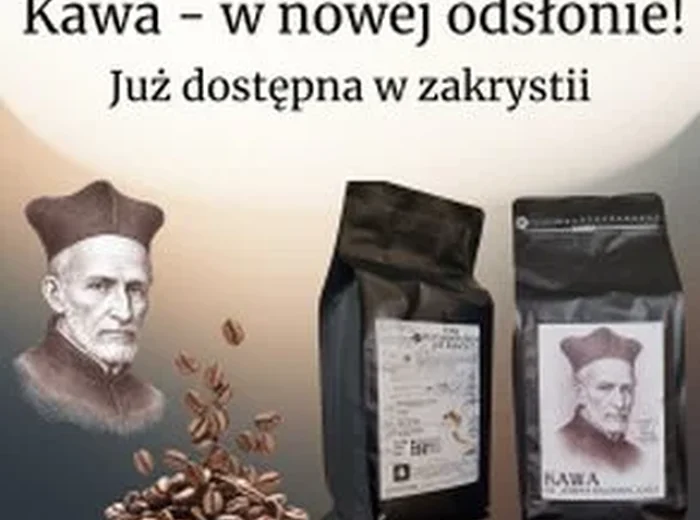 Kawa z wizerunkiem św. Józefa Kalasancjusza