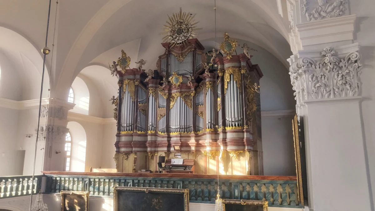 Zabytkowe organy w kościele św. Jana Chrzciciela w Cieplicach