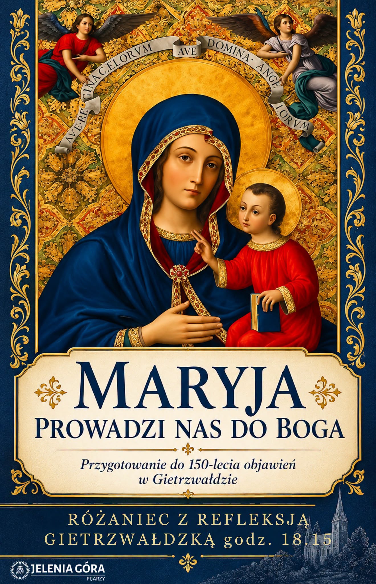 🌹 Październik z  Maryją  z Gietrzwałdu